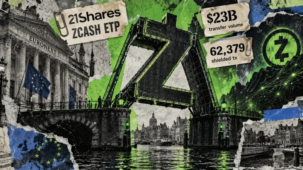Why Zcash hit $1,600 as Europe opens ETP access